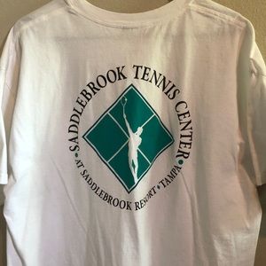 Saddlebrook Tennis Center t-shirt XL